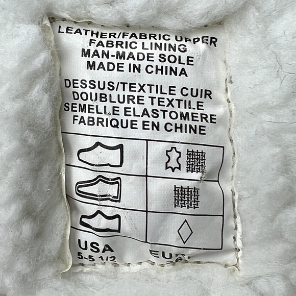 PAJAR Leather Waterproof Grip Women's Tall  Lace-Up Boots White Sz5-5 1/2 - Picture 5 of 7